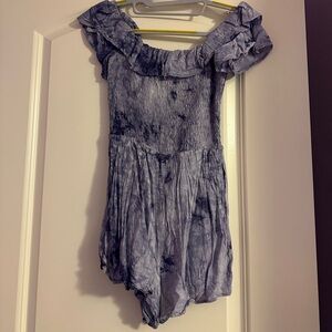 Altar’d state purple romper size XS